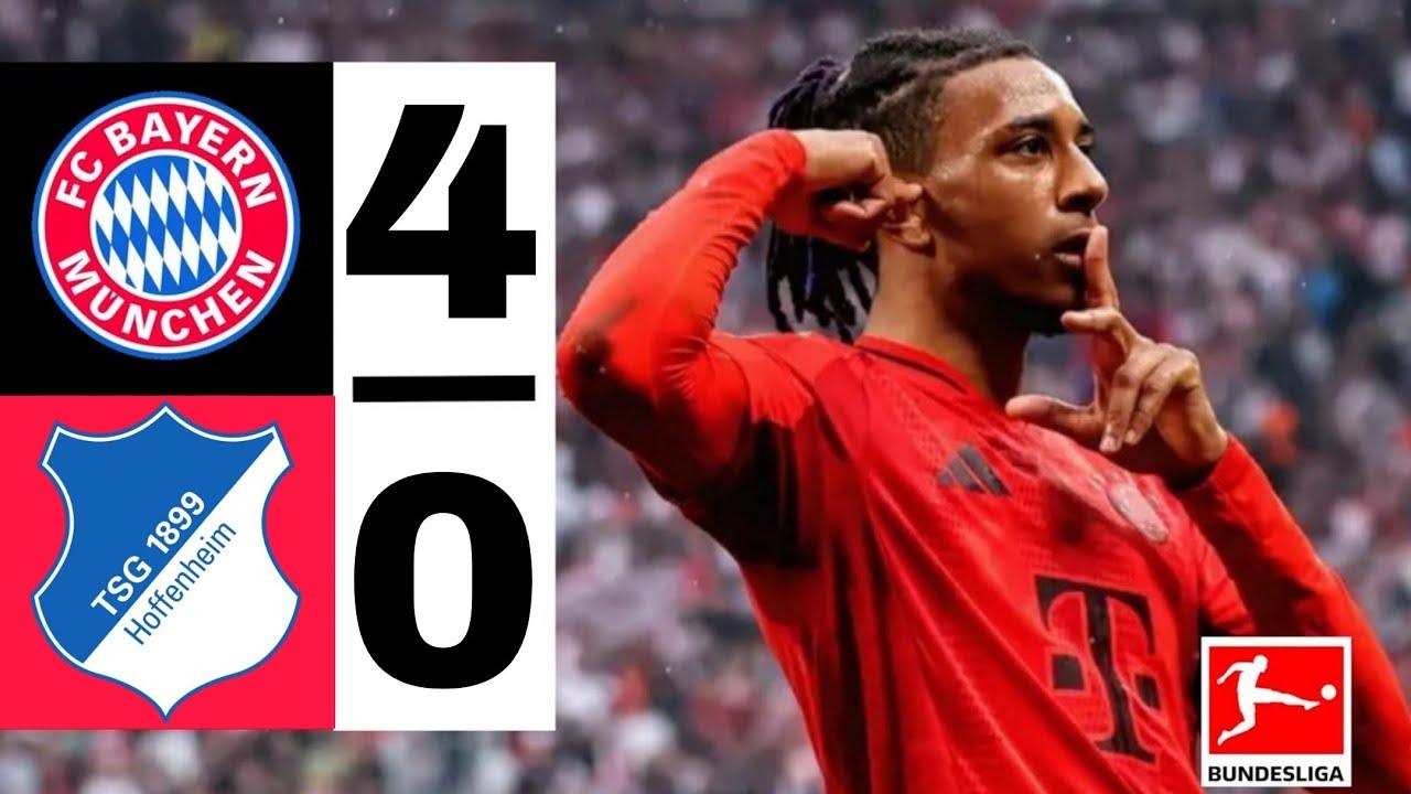 Timeline of Hoffenheim vs Bayern Munich Match Events