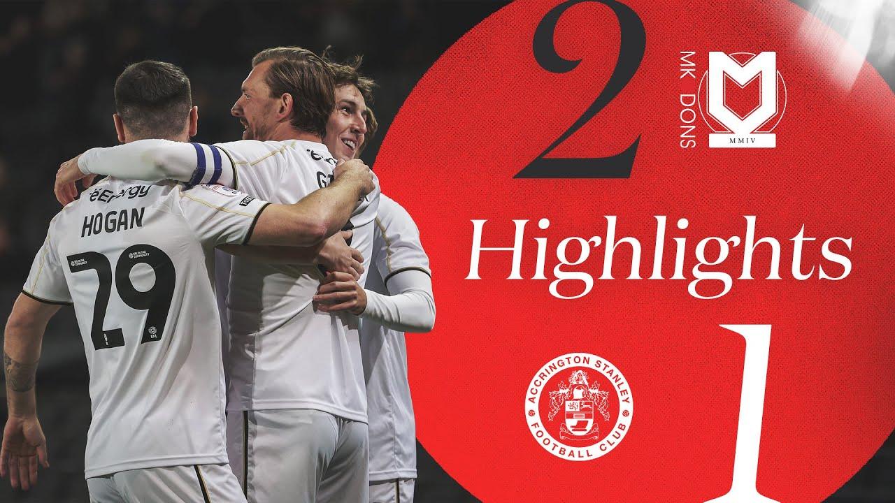 MK Dons vs Accrington Stanley: A Crucial Clash Ahead