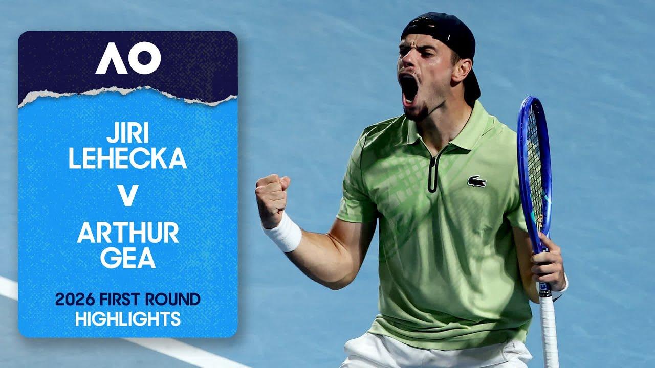 Arthur Gea Announces Arrival with Historic Australian Open Victory