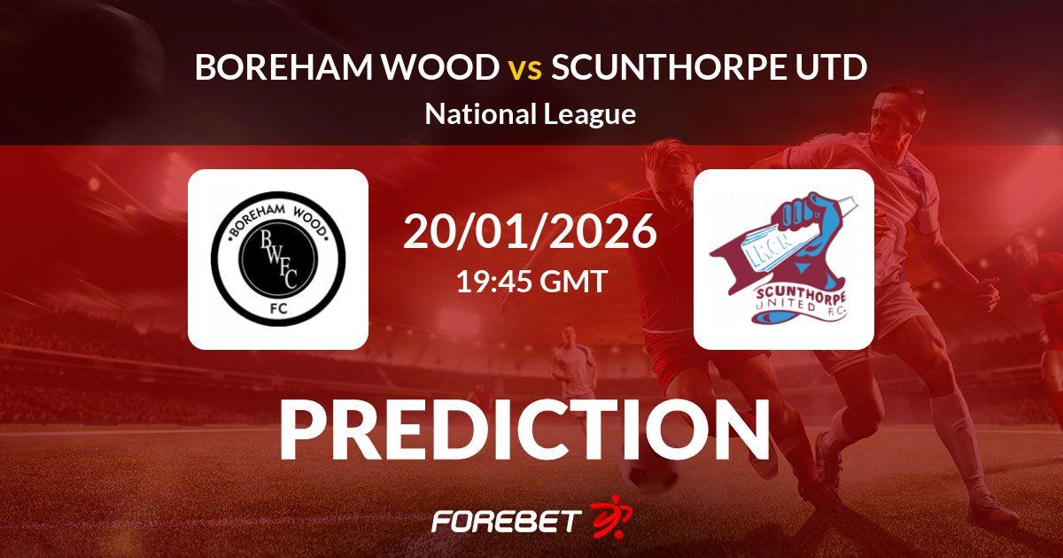 Scunthorpe United End Boreham Wood’s Winning Run with Emphatic 3-1 Victory