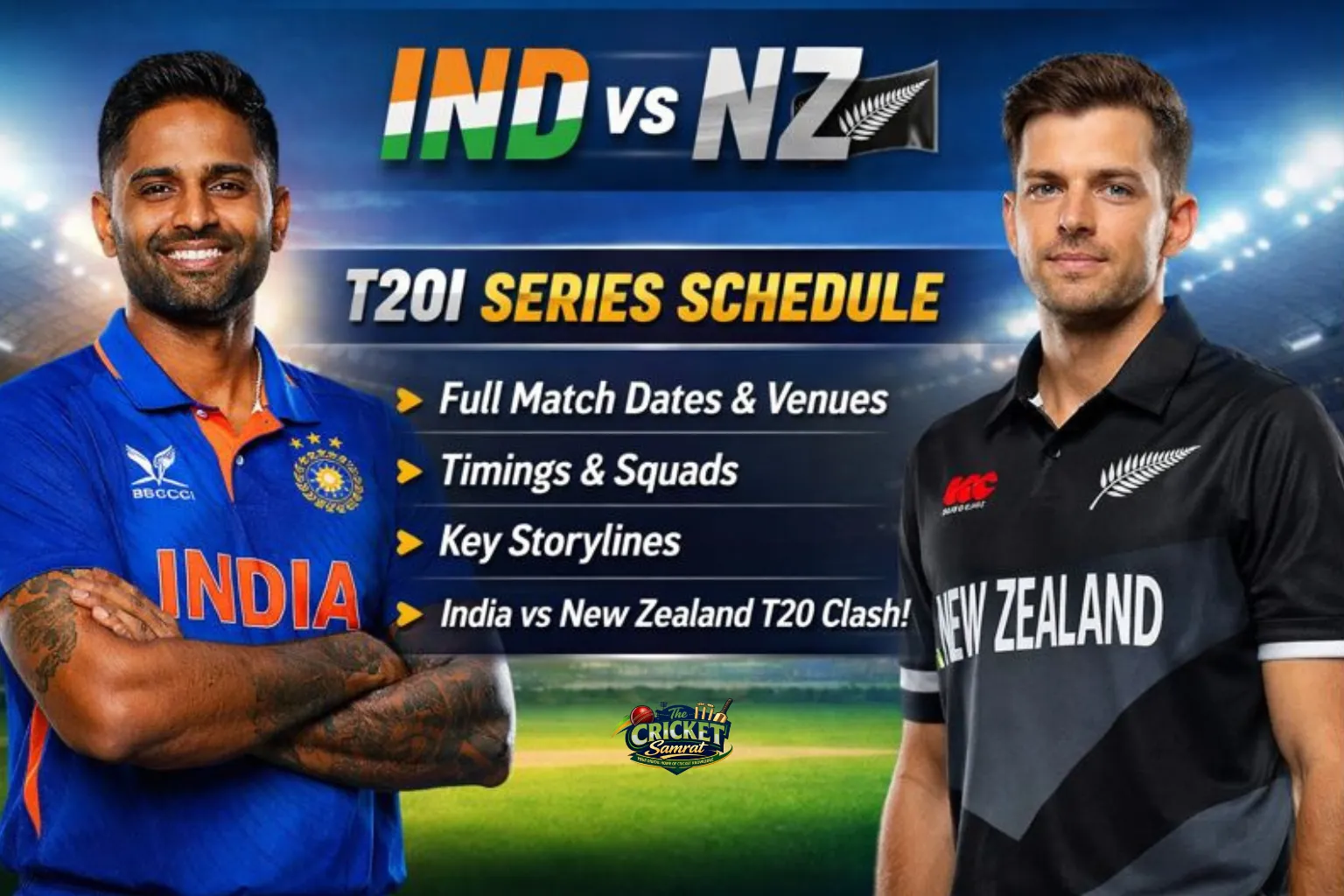 New Zealand vs India: India dominate second T20 in Raipur