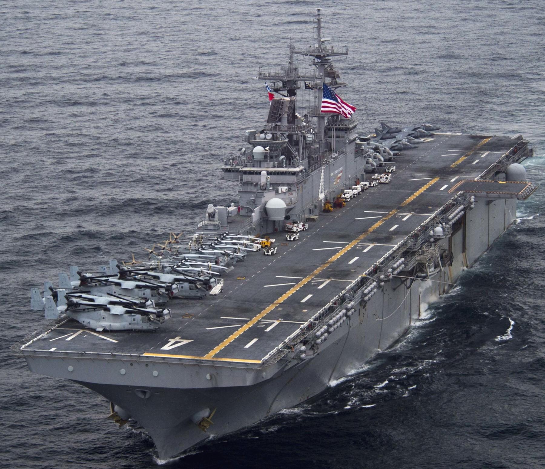 USS Boxer and the role of modern amphibious assault ships